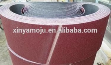 Aluminium oxide endless coated abrasive emery belt