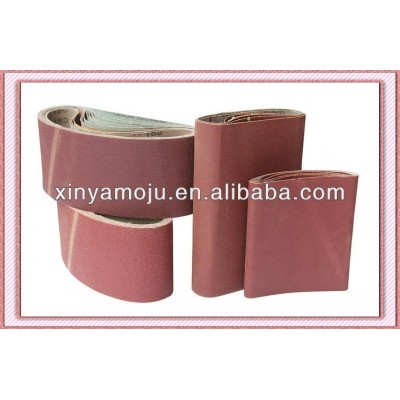 plain Joint wide aluminum oxide sanding belt for wood